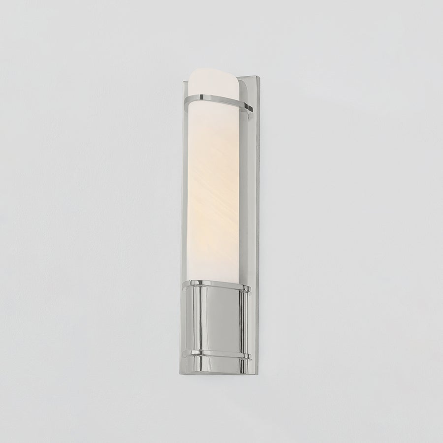 Hudson Valley Lighting TOTTENVILLE Wall Sconce — Polished Nickel
