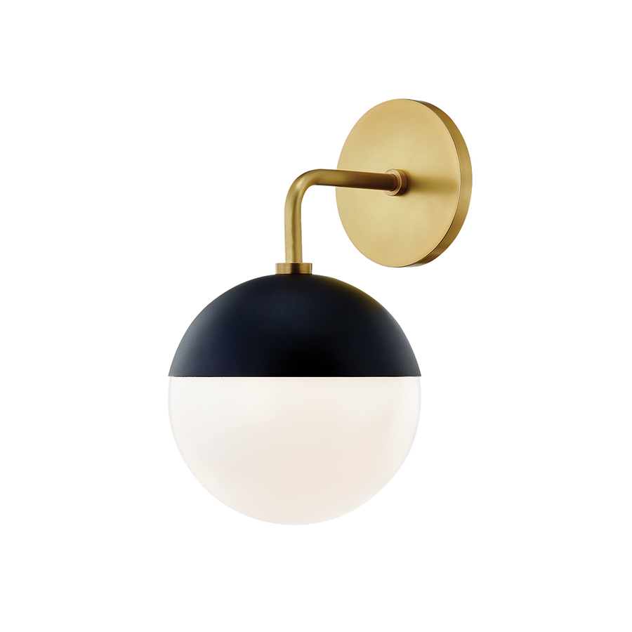 Mitzi Renee Wall Sconce — H344101-AGB/BK