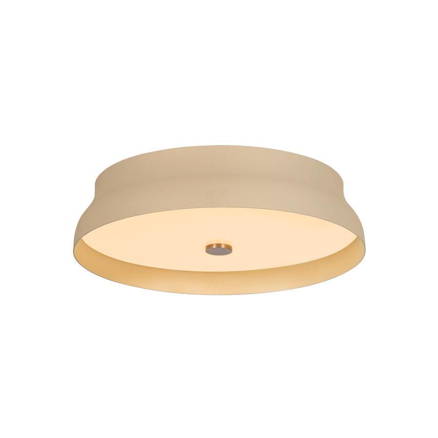 Troy Lighting Shore Flush Mount — C7216-PBR/GCR