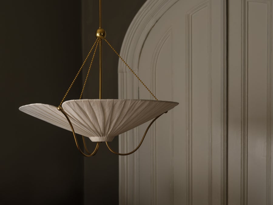 Hudson Valley Lighting Gerhard Pendant — Aged Brass