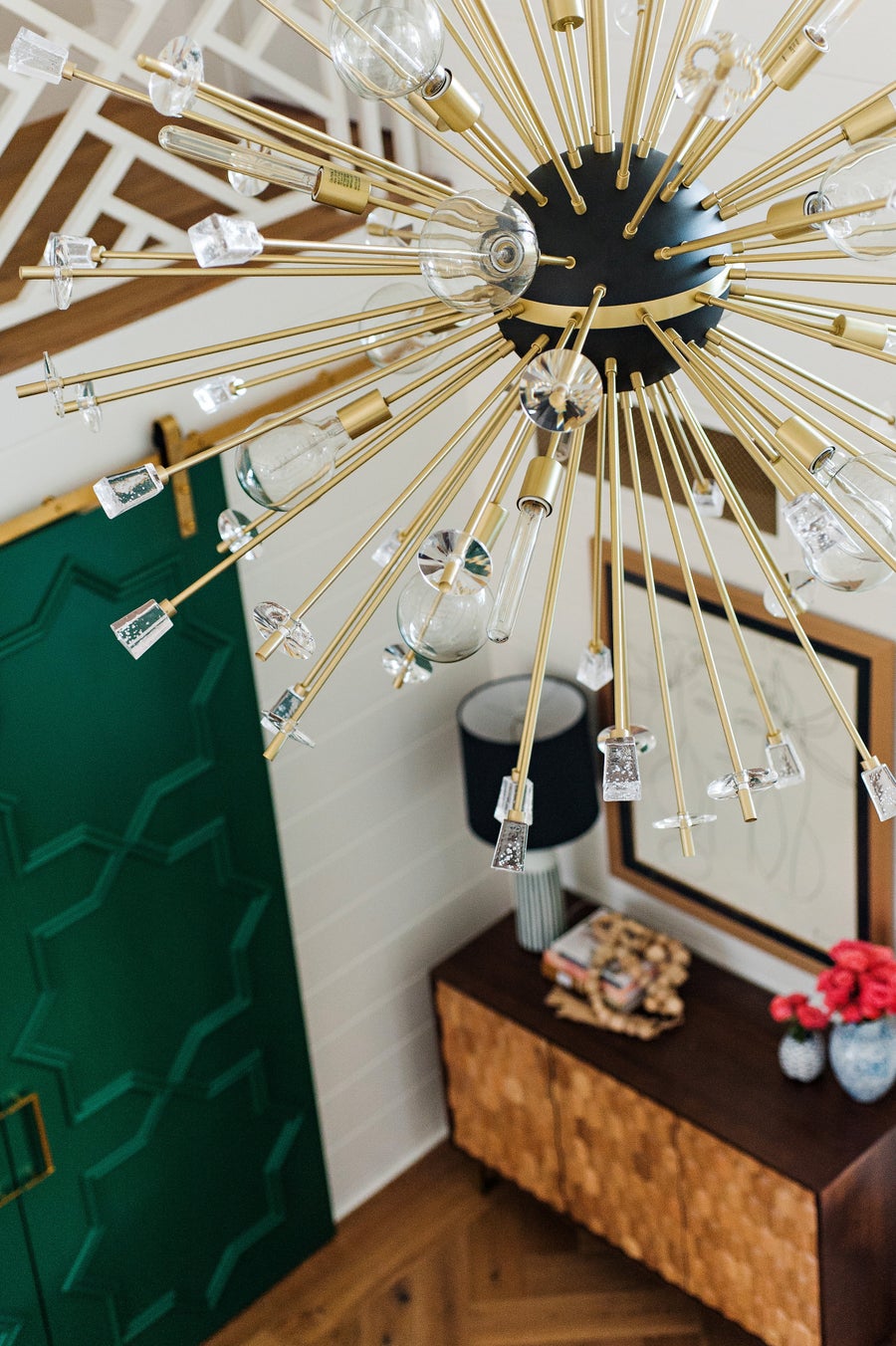 Hudson Valley Lighting Liberty Chandelier — Aged Brass