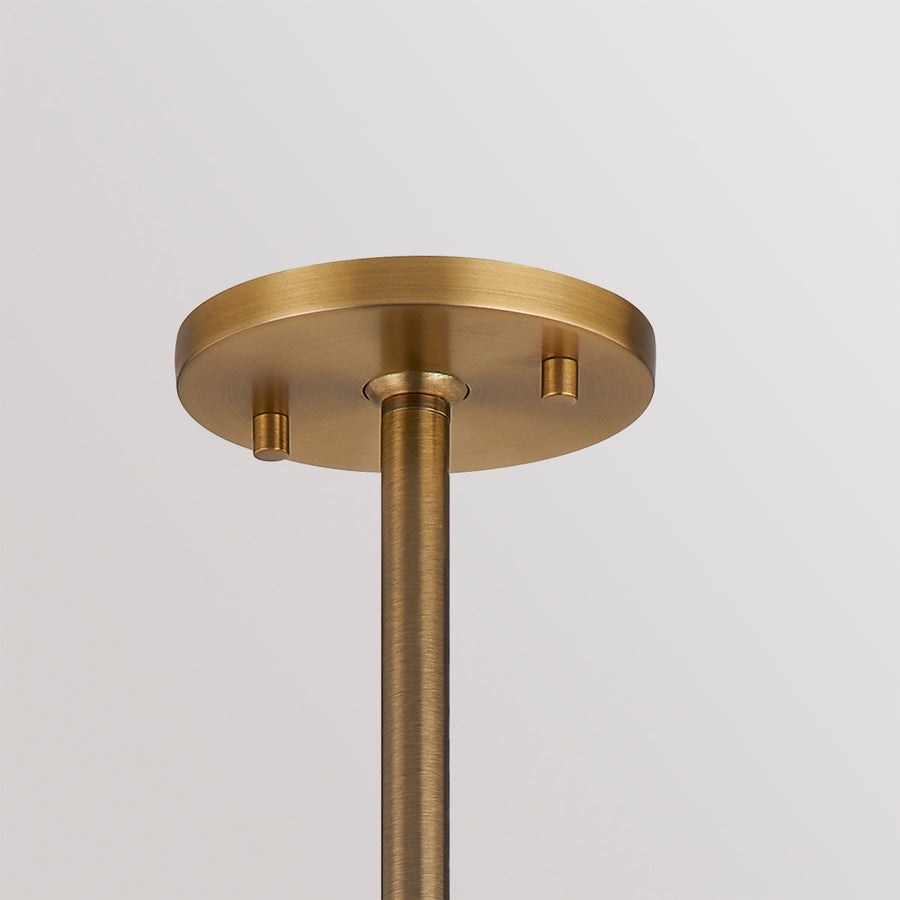 Troy Lighting HUNTLEY Pendant — F8322-PBR/VER