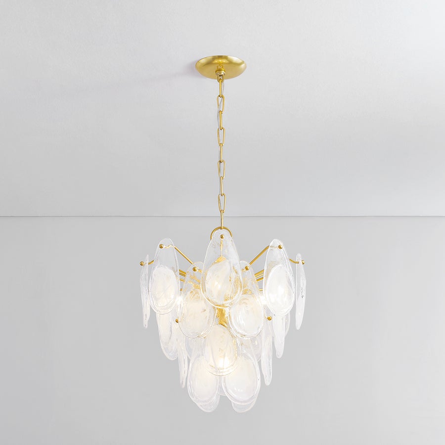 Hudson Valley Lighting DARCIA Chandelier — Aged Brass