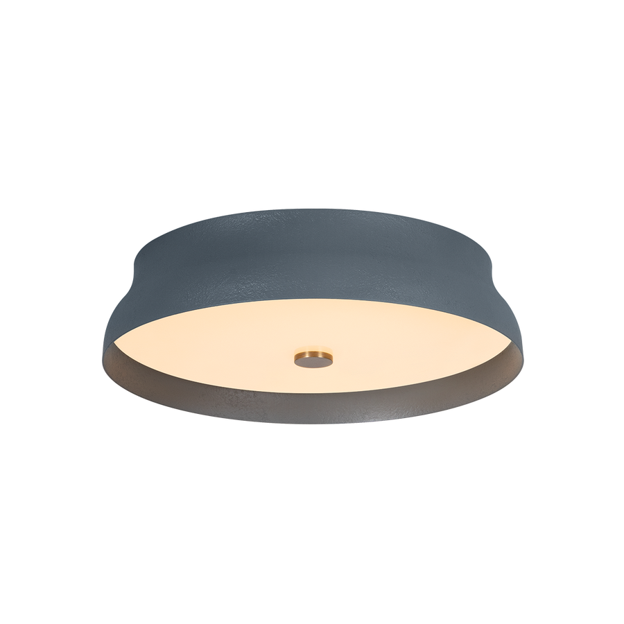 Troy Lighting Shore Flush Mount — C7216-PBR/GSL
