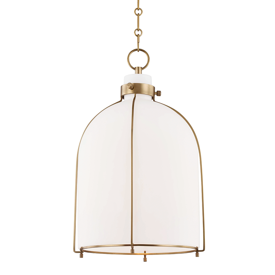 Hudson Valley Lighting Eldridge Pendant — Aged Brass