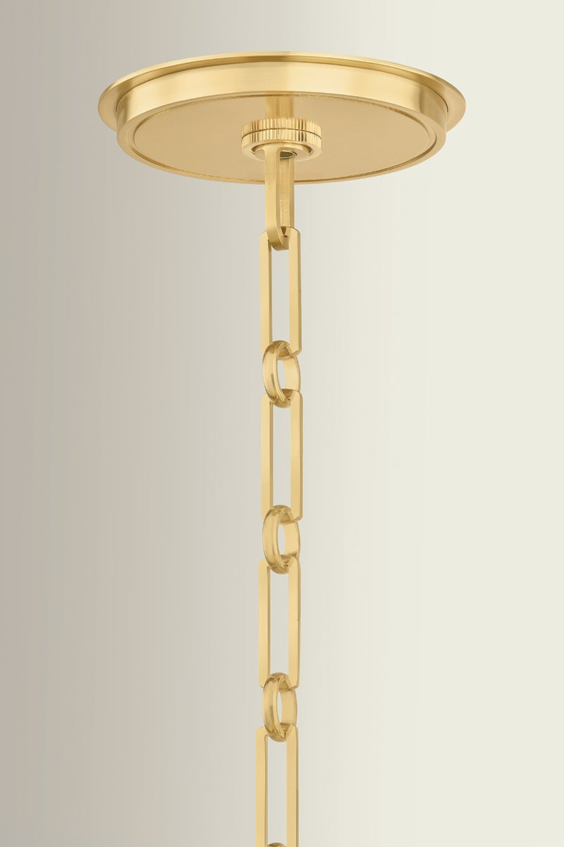 Hudson Valley Lighting Ellsworth Lantern — Aged Brass