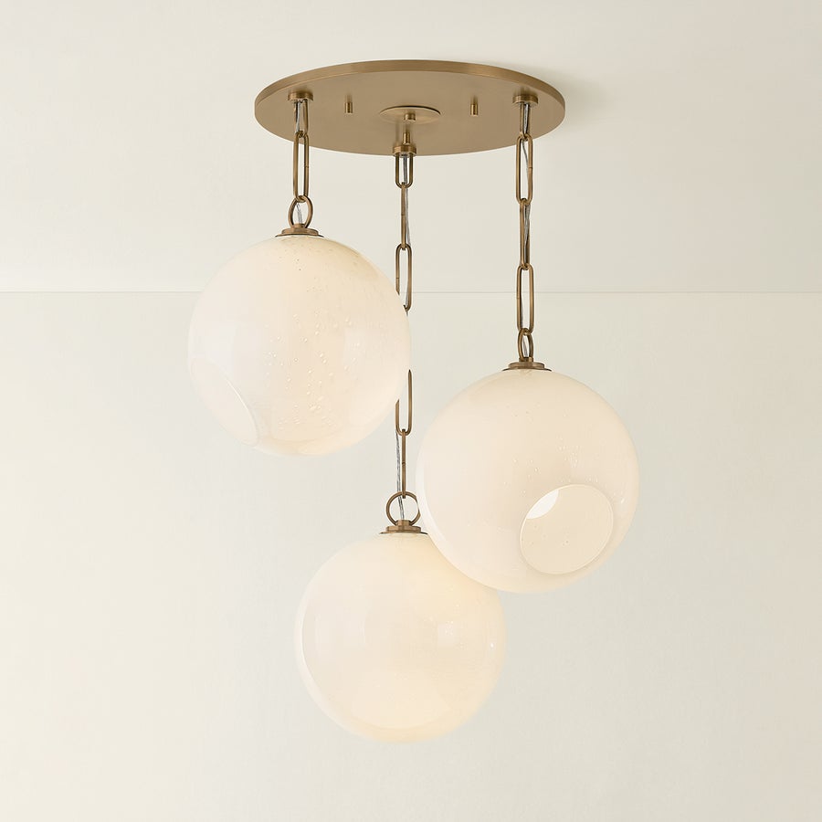 Troy Lighting BRAMBLE CHANDELIER — F1826-PBR