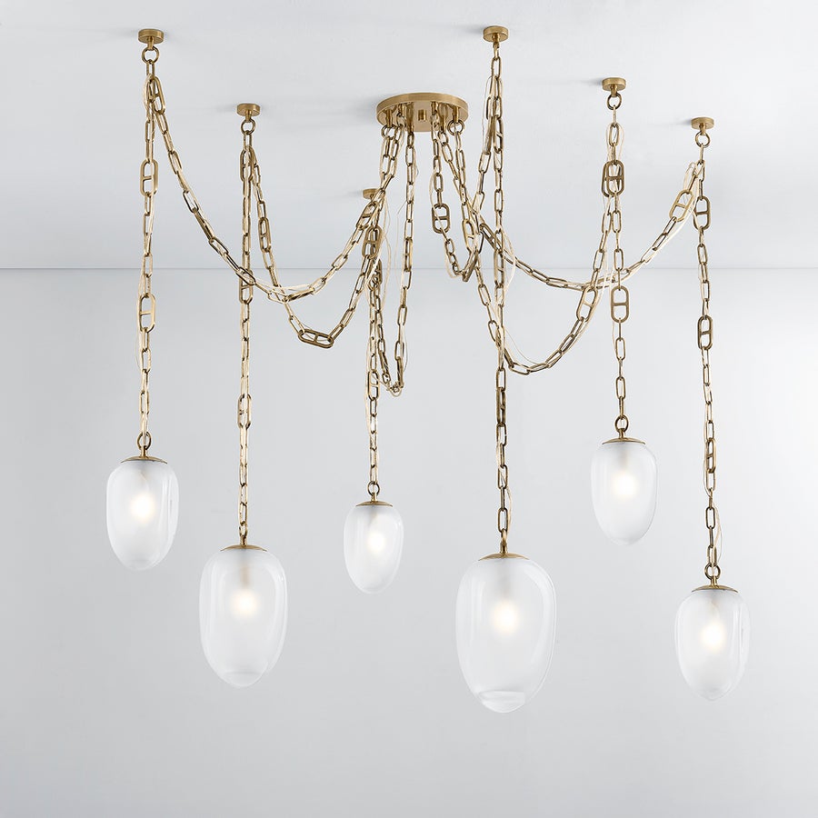 Corbett Lighting DAITH Chandelier — 464-61-VB