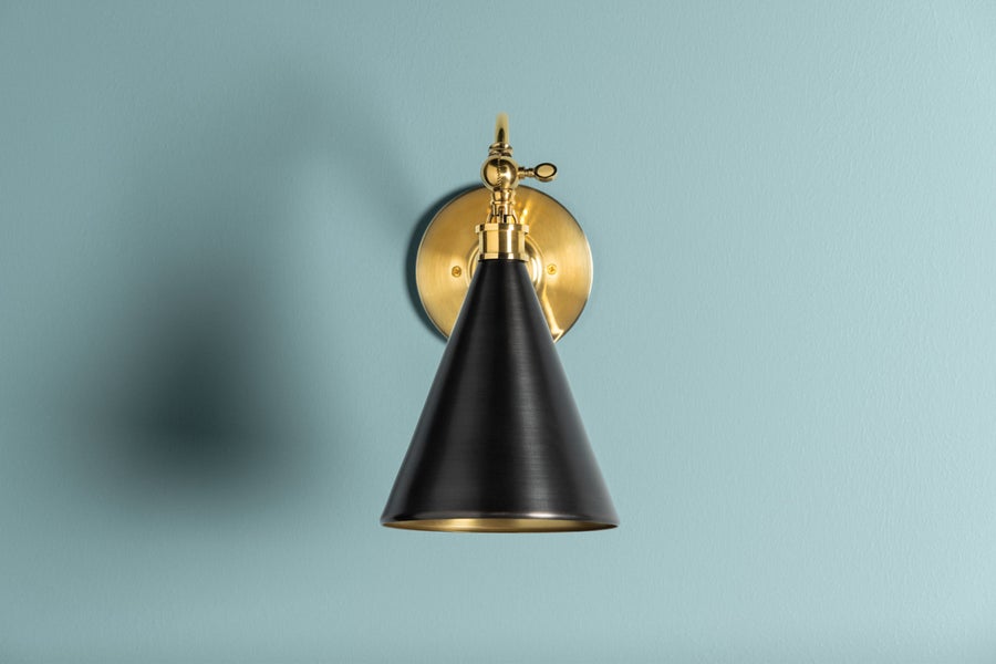 Hudson Valley Lighting OSTERLEY Wall Sconce — MDS1300-ADB