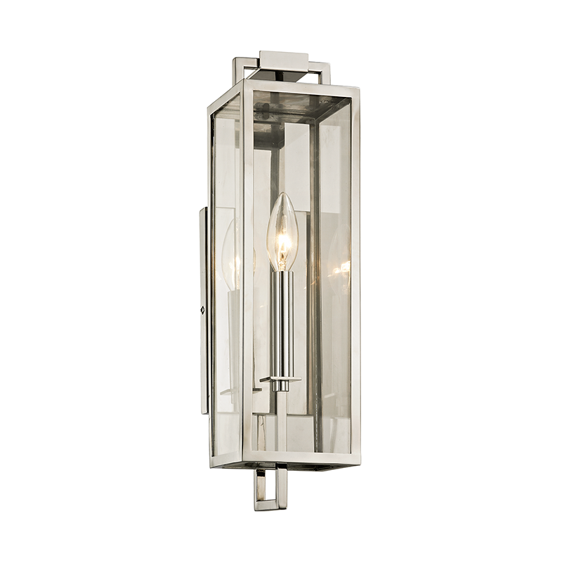 Troy Lighting Beckham Exterior Wall Sconce — B6531-SS