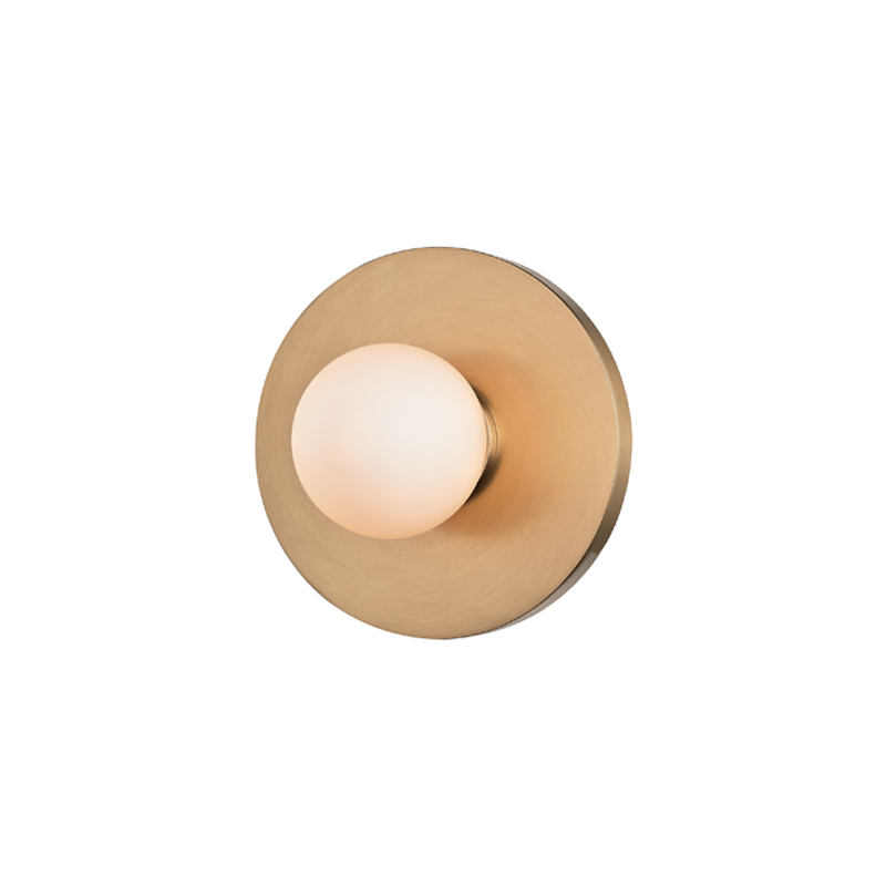 Hudson Valley Lighting Taft Wall Sconce — Aged Brass
