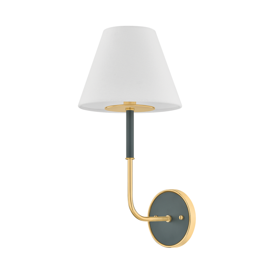 Hudson Valley Lighting Wedgewood Wall Sconce — MDS2200-AGB/SSG