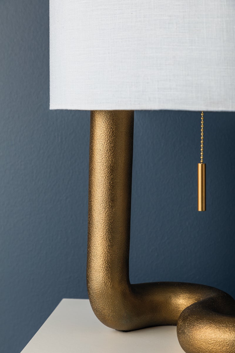 Hudson Valley Lighting ARMONK Table Lamp — Aged Brass