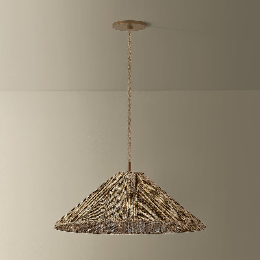 Troy Lighting Ahrens Pendant — F3724-PBR