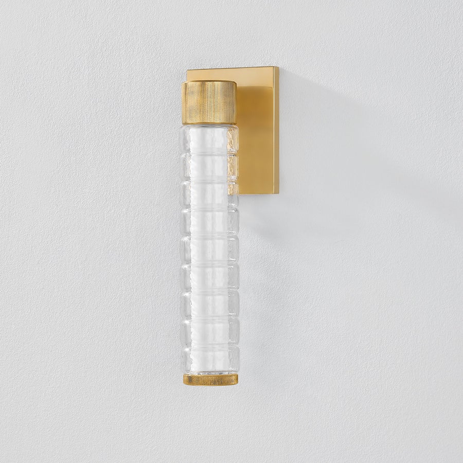 Hudson Valley Lighting CASTOR BATH SCONCE — Aged Brass