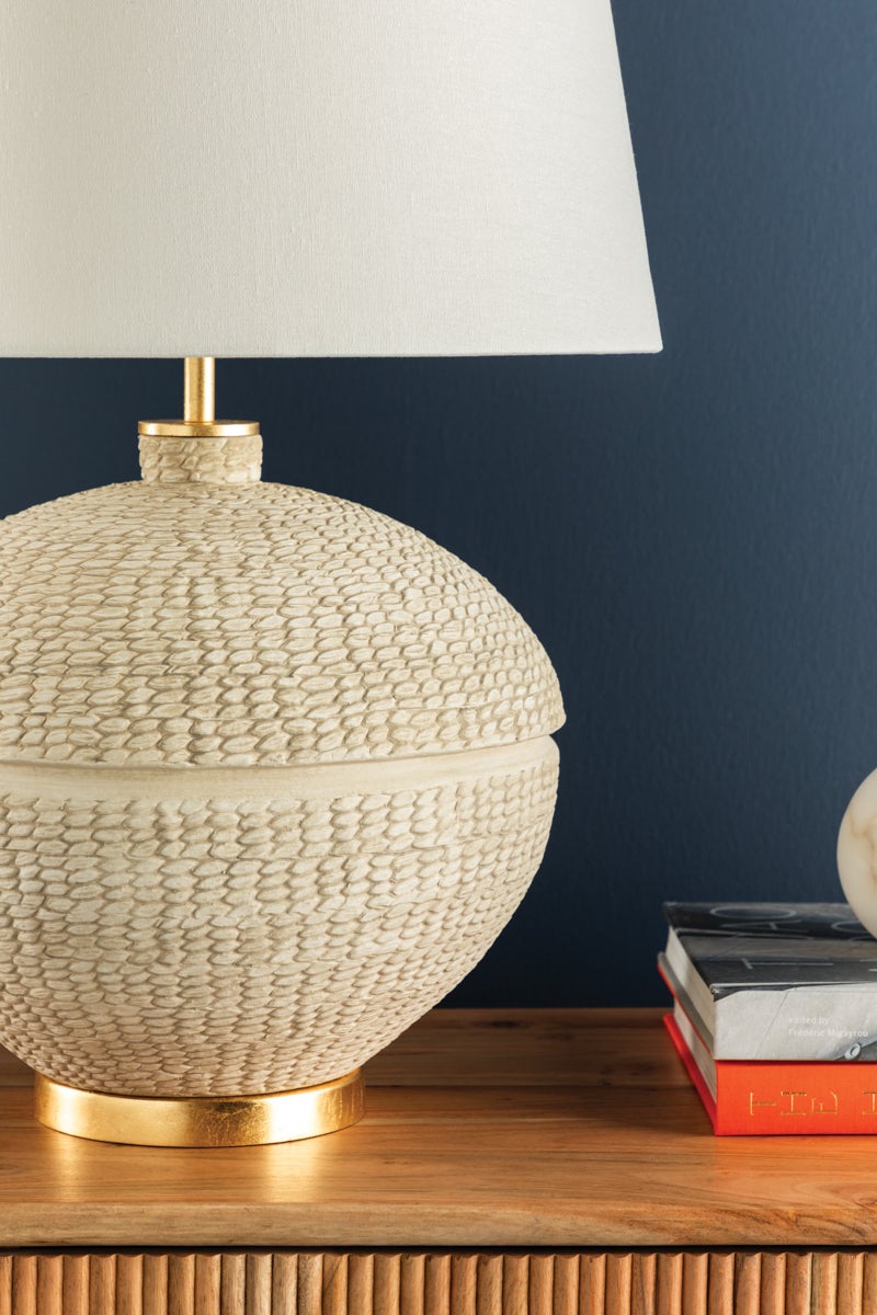 Hudson Valley Lighting Katonah Table Lamp — Gold Leaf