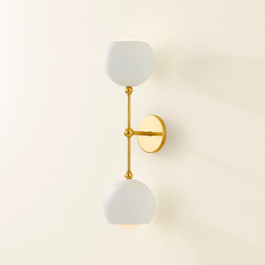 Mitzi Saylor Wall Sconce — H832102-AGB/SCR
