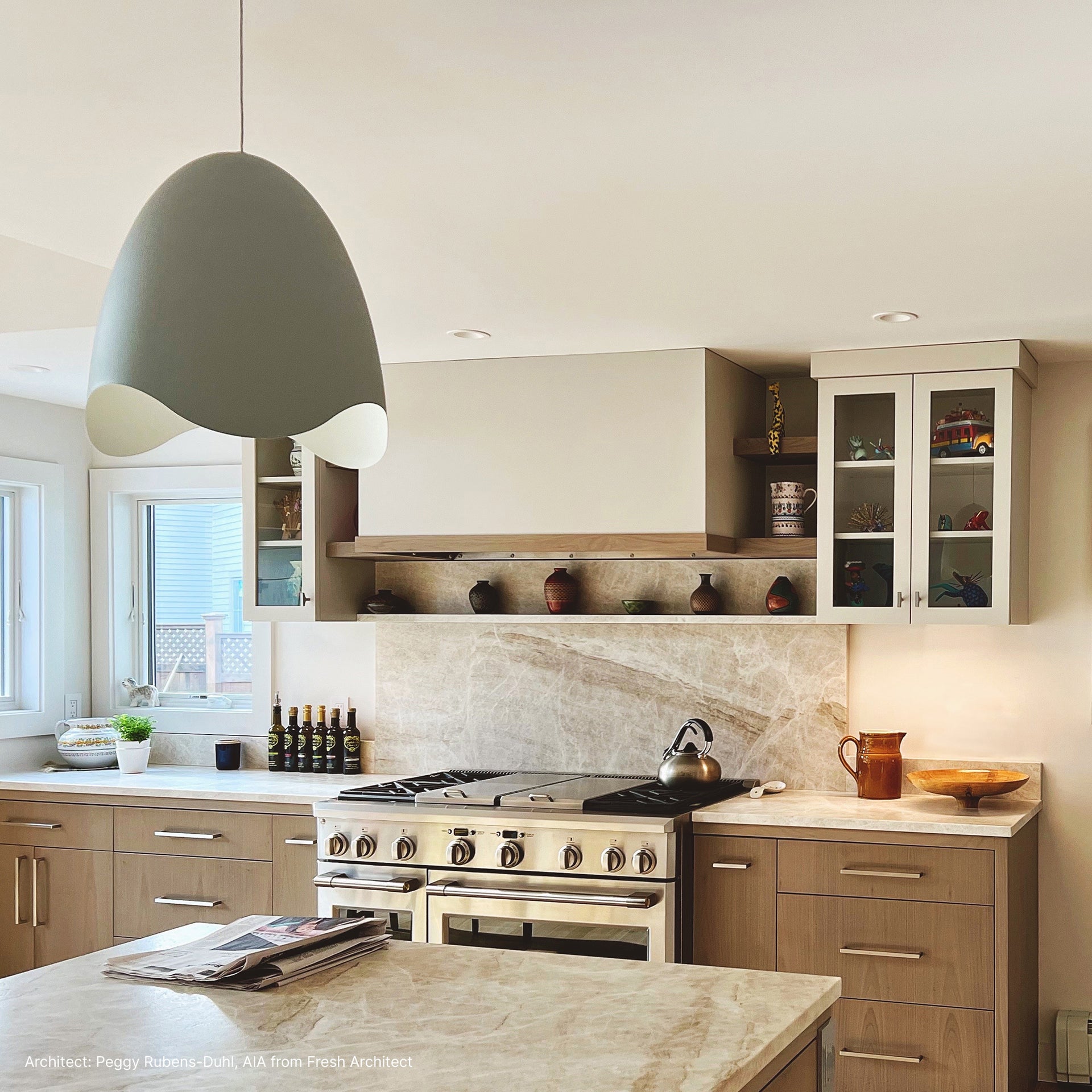 Waveforms™ Fixtures & Pendants in DOVE GRAY, image 2