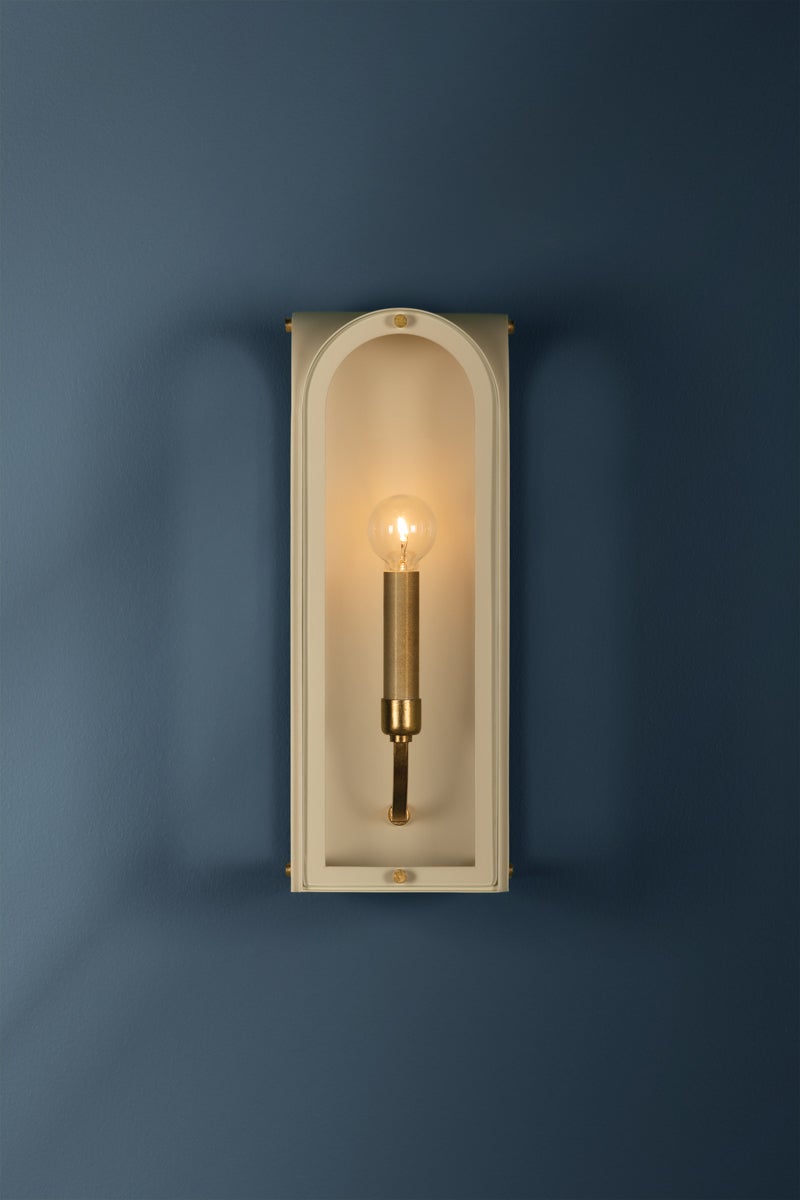 Hudson Valley Lighting LINCROFT Wall Sconce — 6606-VGL/SSD