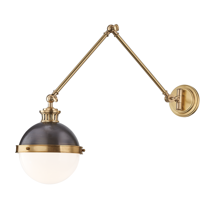 Hudson Valley Lighting Latham Wall Sconce — 4011-ADB