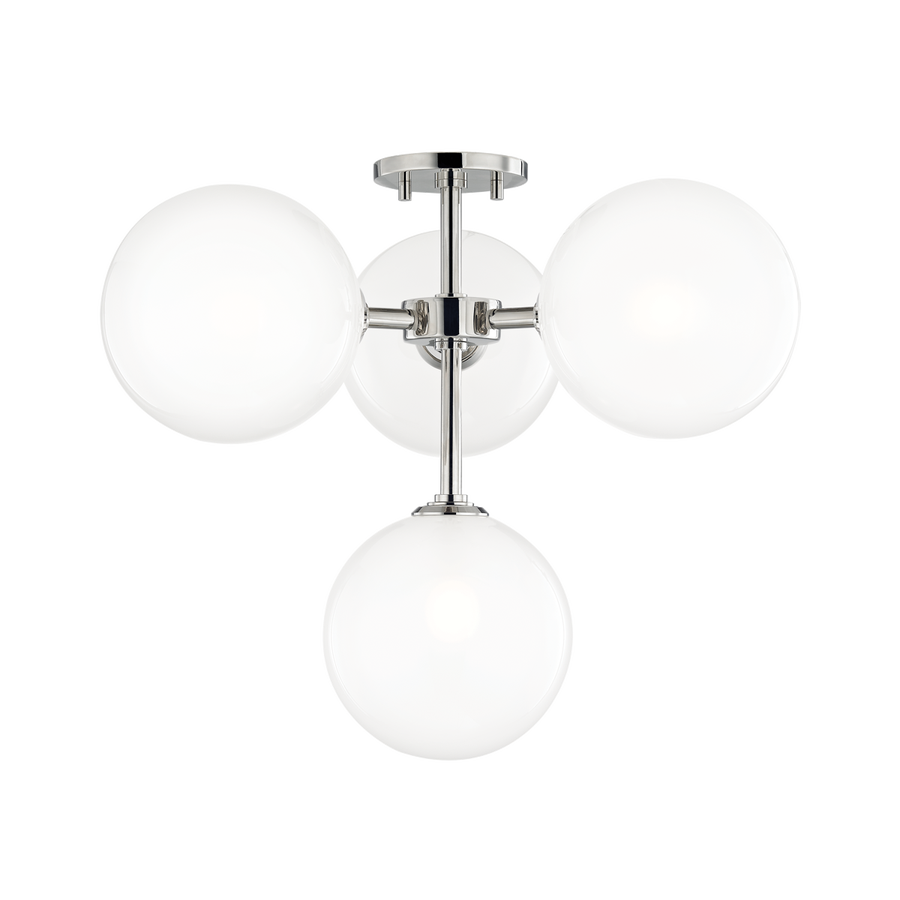 Mitzi Ashleigh Semi Flush — H122604-PN
