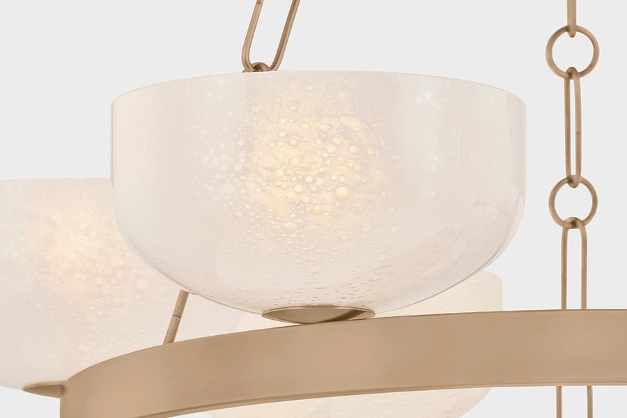 Troy Lighting CAELUM CHANDELIER — F1332-PBR