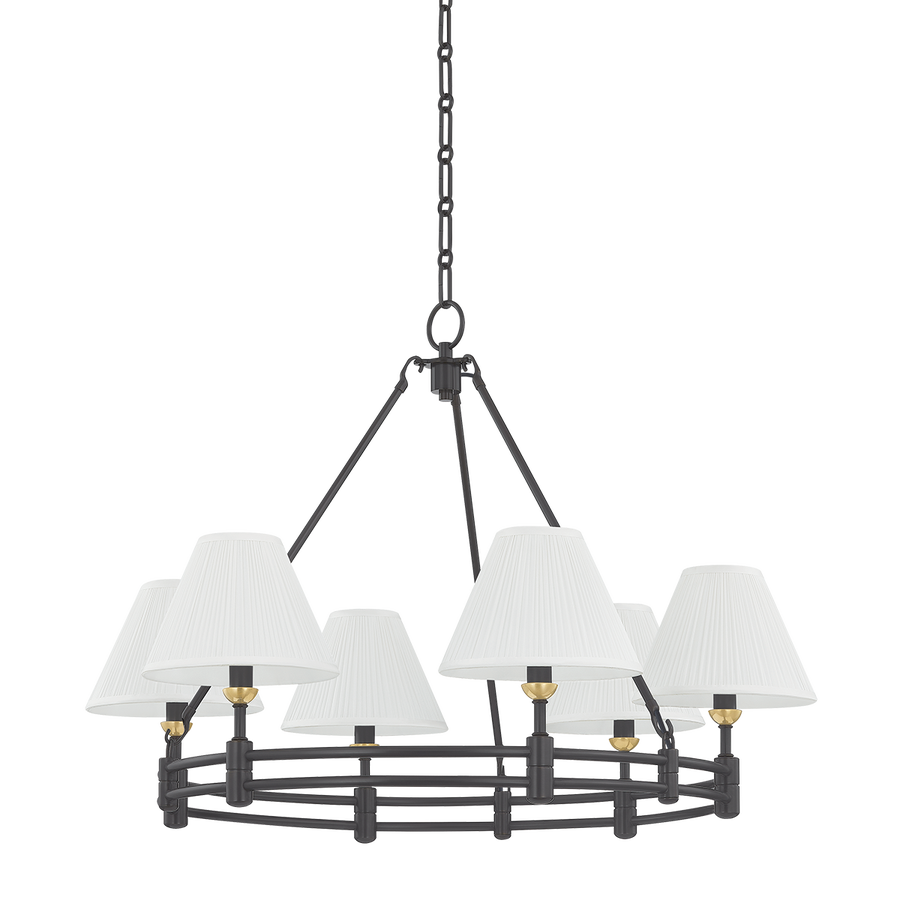 Hudson Valley Lighting Howard Chandelier — MDS1800-AGB/DB