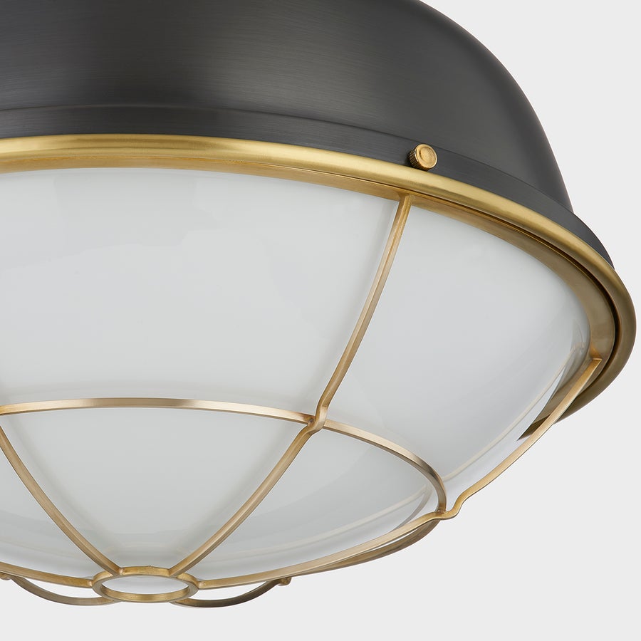 Hudson Valley Lighting HOLKHAM Pendant — MDS1502-AGB/DB