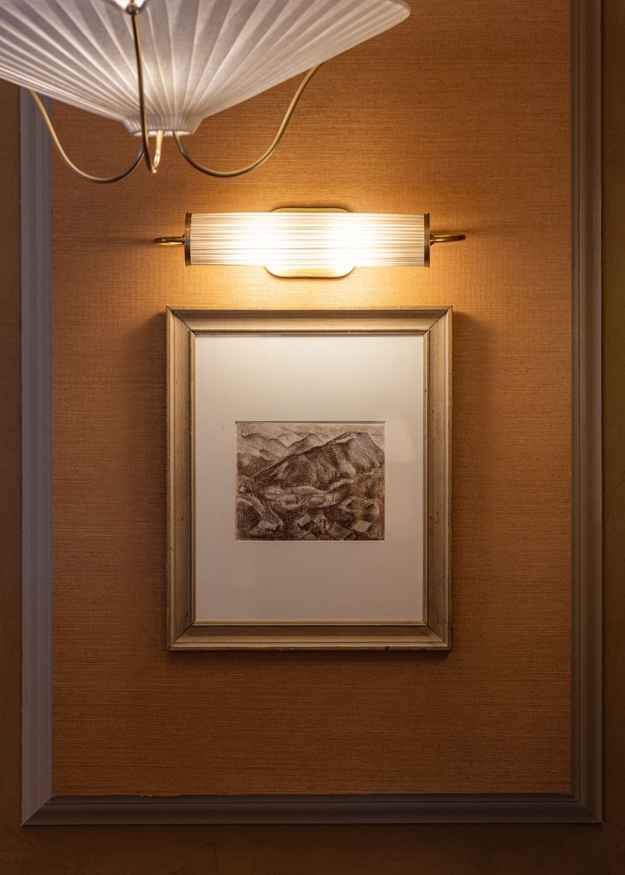 Hudson Valley Lighting Elaine Picture Light — Aged Brass