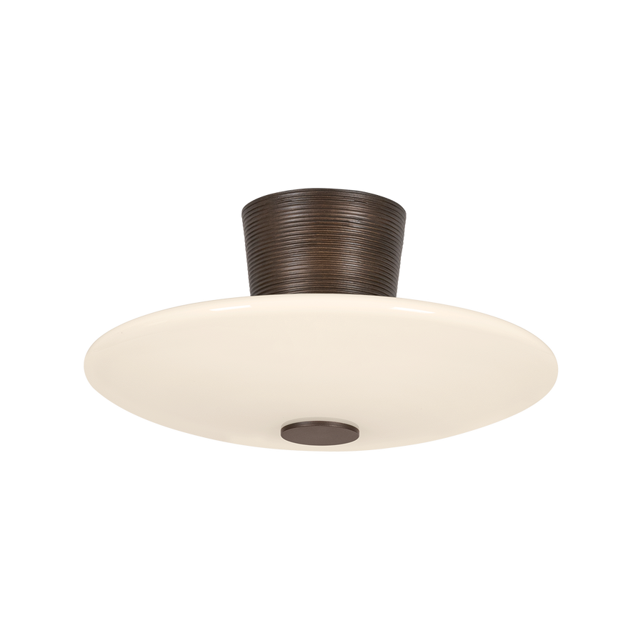 Troy Lighting ALBUS SEMI FLUSH — C5016-BRL