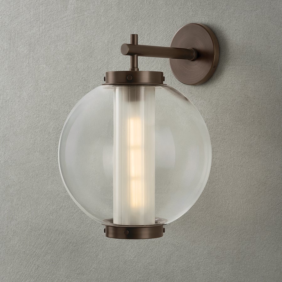 Troy Lighting Marco Exterior Wall Sconce — B6218-BRZ