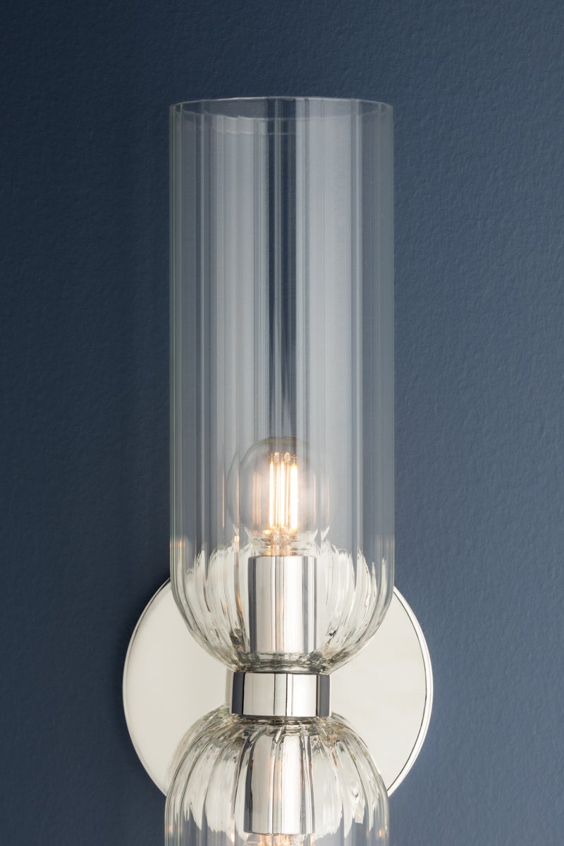 Hudson Valley Lighting Sayville Wall Sconce — Polished Nickel