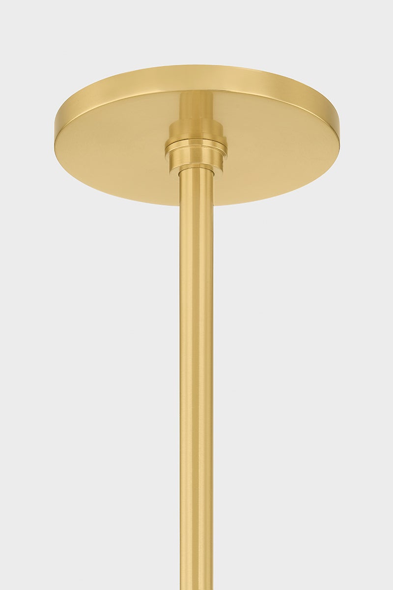 Hudson Valley Lighting HARPSWELL Chandelier — Aged Brass