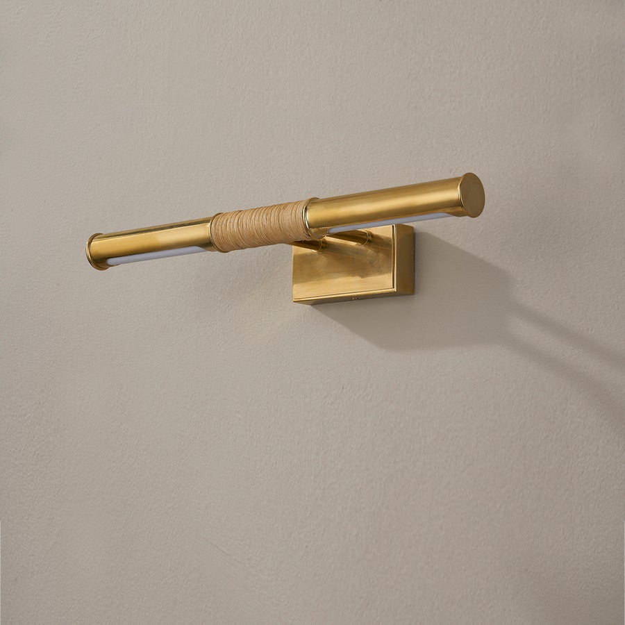 Hudson Valley Lighting Hallstead Picture Light — Aged Brass