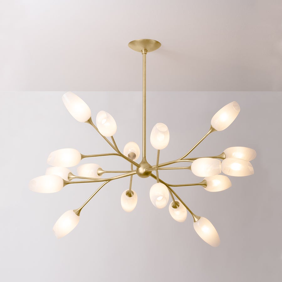Troy Lighting Aldean Chandelier — F2144-VGL