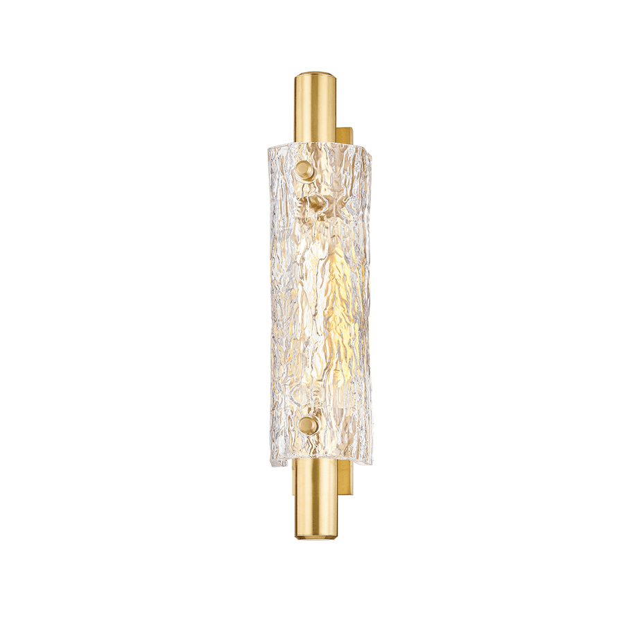Hudson Valley Lighting Harwich Wall Sconce — Aged Brass