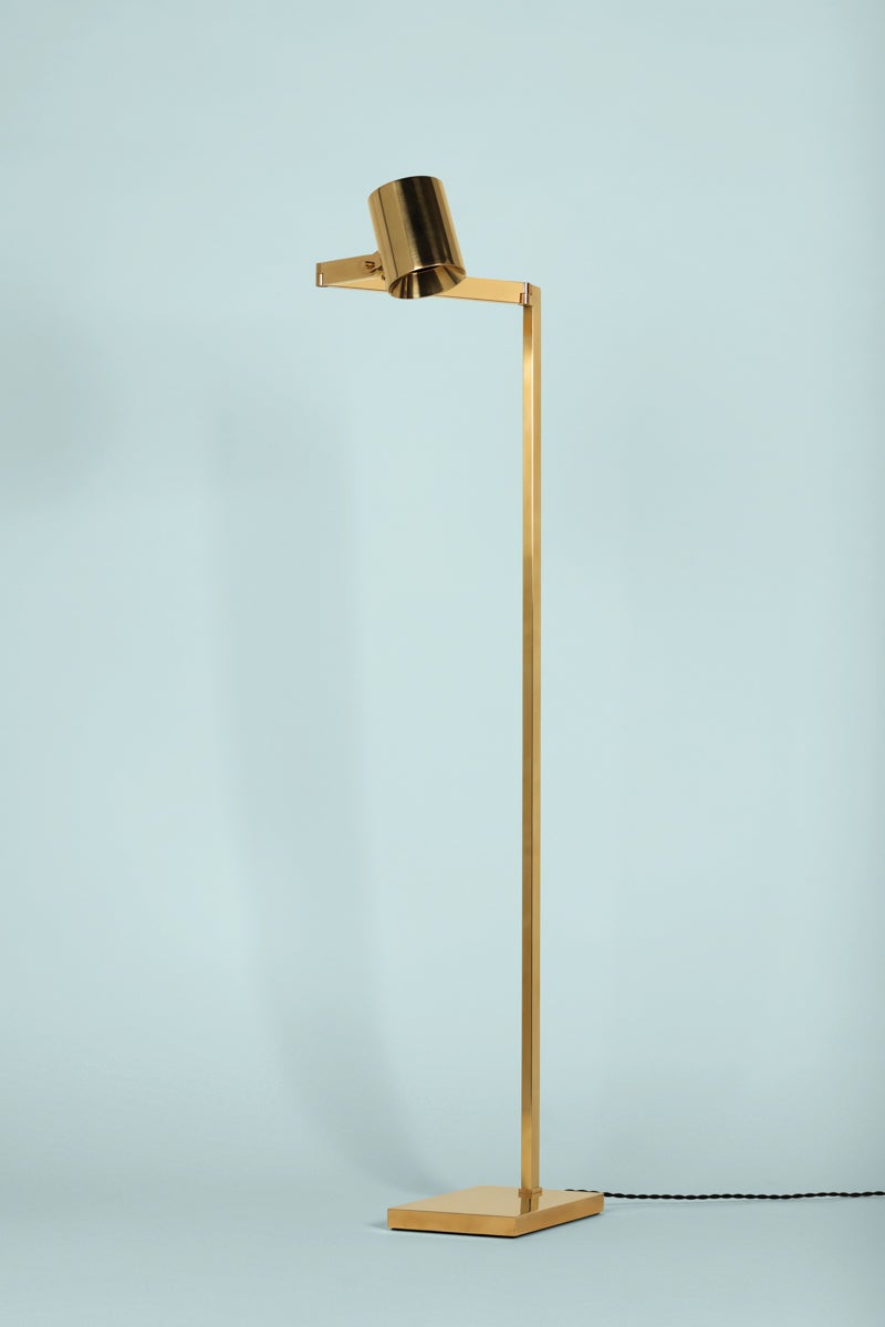 Hudson Valley Lighting HIGHGROVE Floor Lamp — Aged Brass