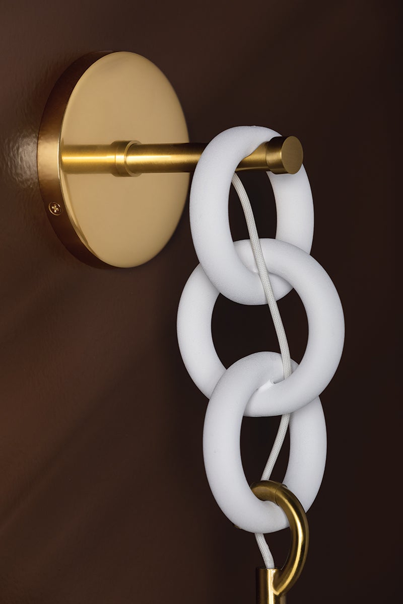 Mitzi Marina Wall Sconce — H690101-AGB/TWH