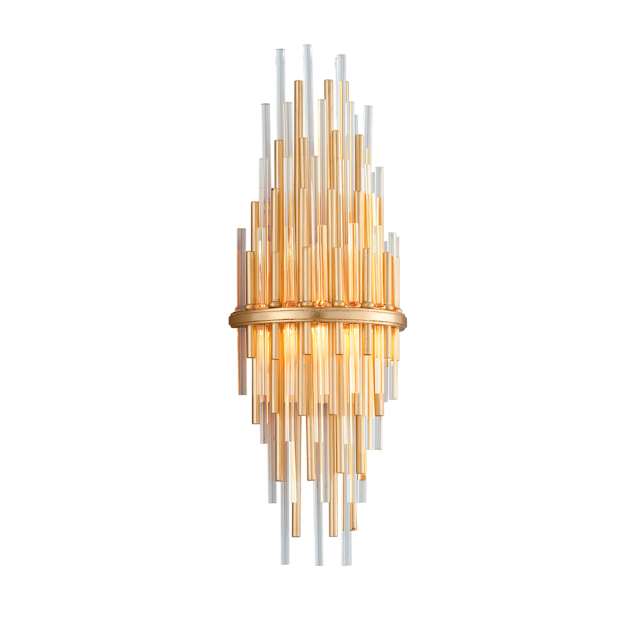 Corbett Lighting Theory Wall Sconce — 238-12-GL/SS