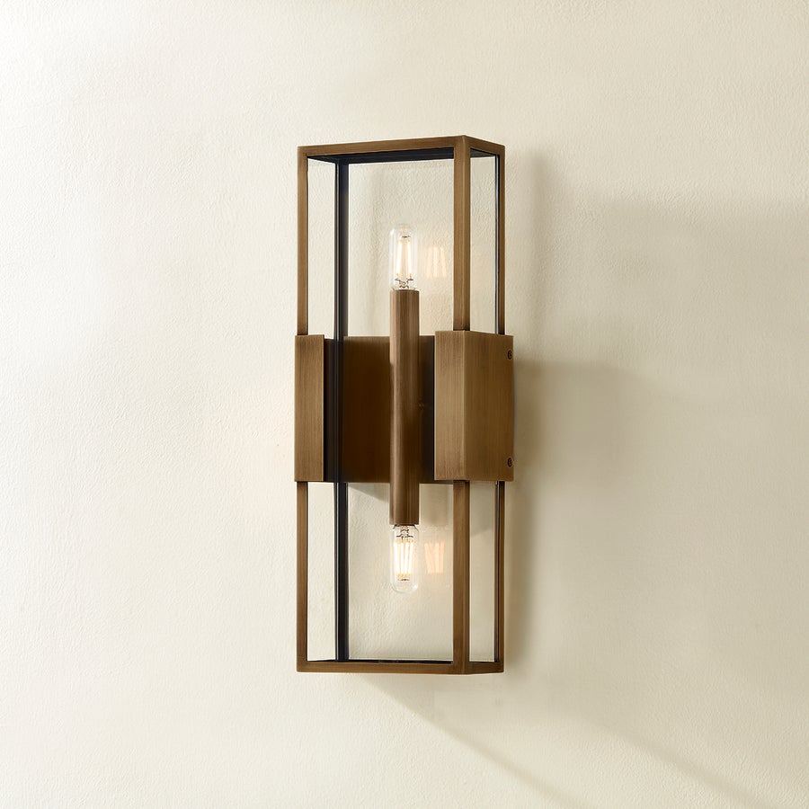 Troy Lighting Santa Clara Exterior Wall Sconce — B2918-PBR