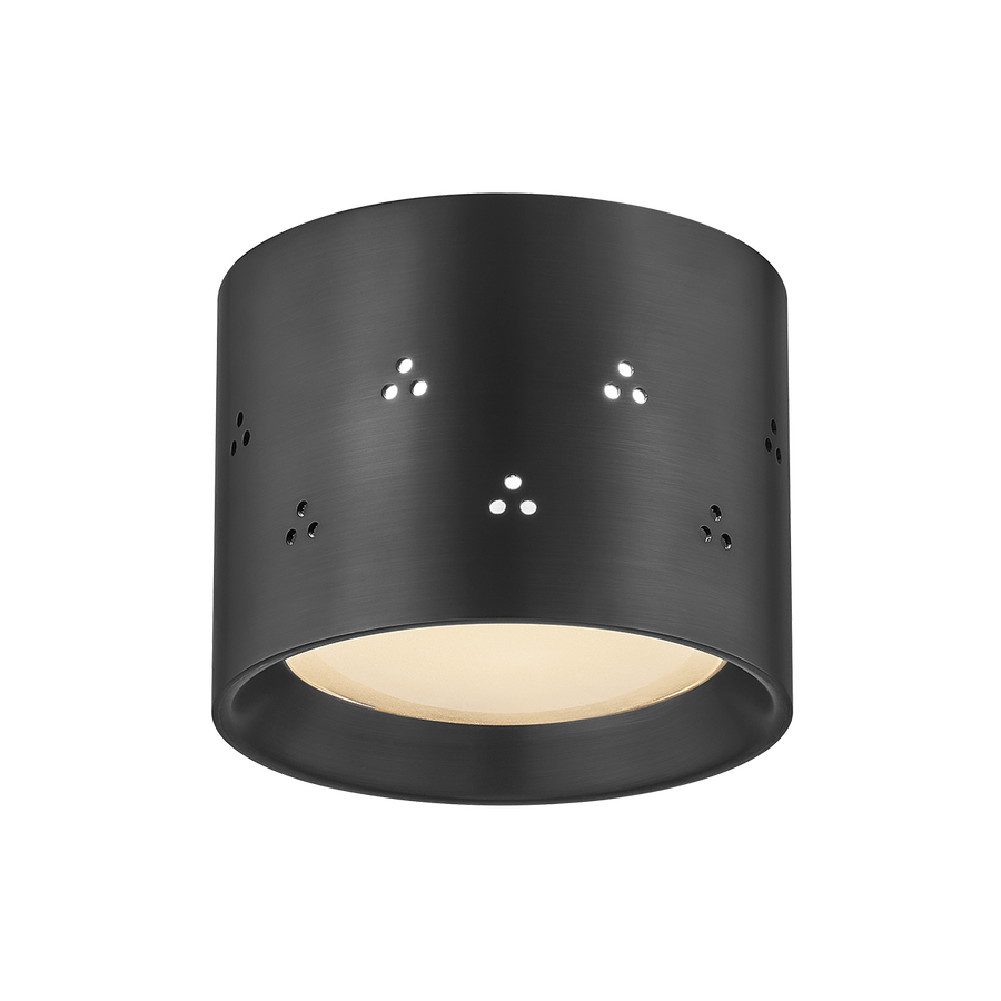 Hudson Valley Lighting EDISTO Flush Mount — Distressed Bronze