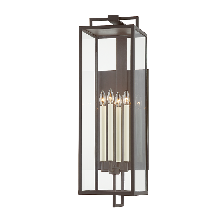 Troy Lighting Beckham Exterior Wall Sconce — B6384-TBZ