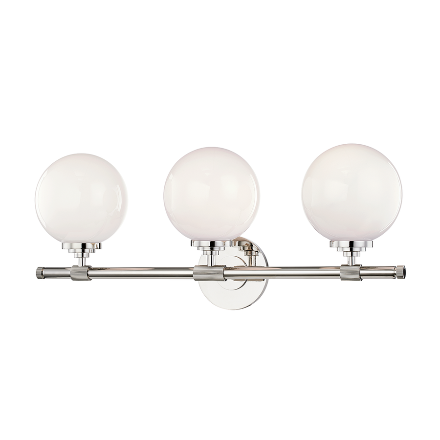 Hudson Valley Lighting Bowery Bath and Vanity — Polished Nickel