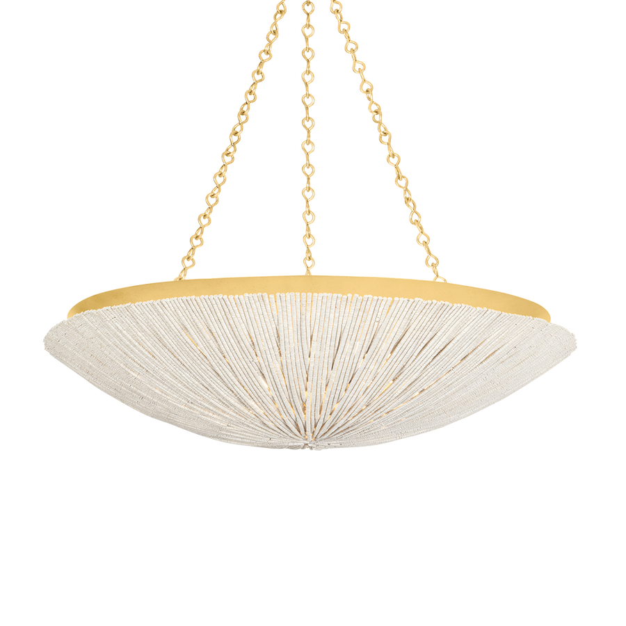Hudson Valley Lighting SUMMERSIDE Pendant — Vintage Gold Leaf