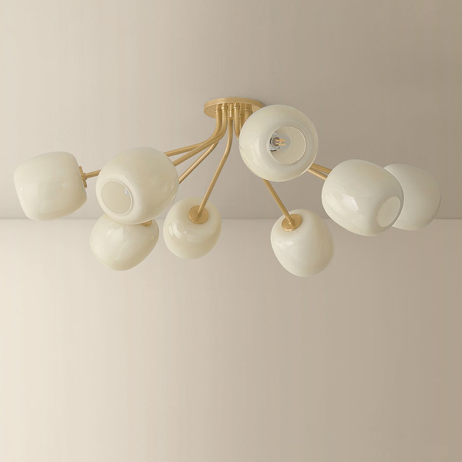 Mitzi Lisette Semi Flush — H1092608-AGB