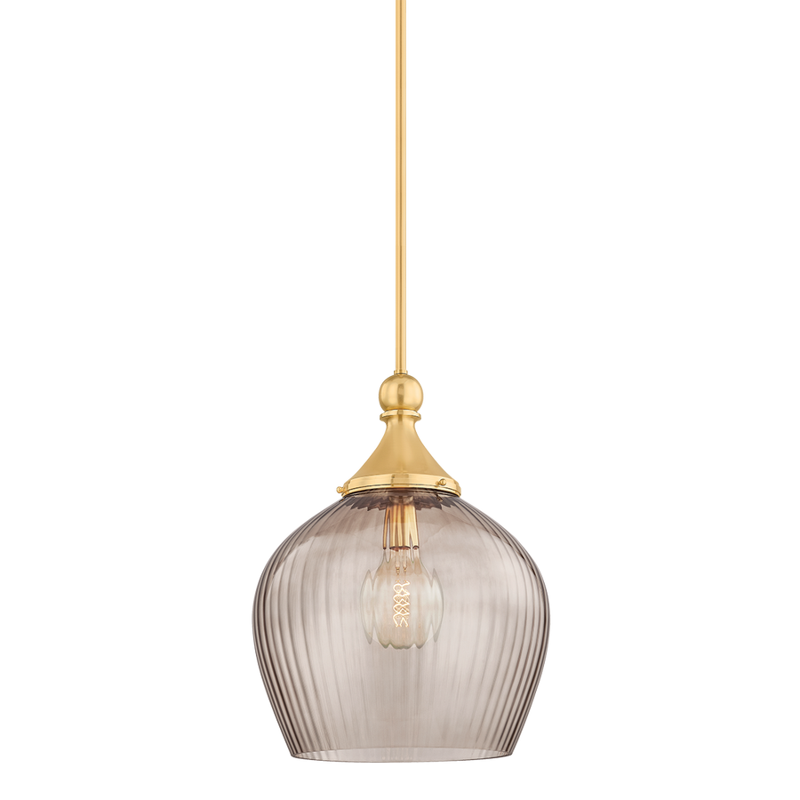 Hudson Valley Lighting CHATTON Pendant — Aged Brass