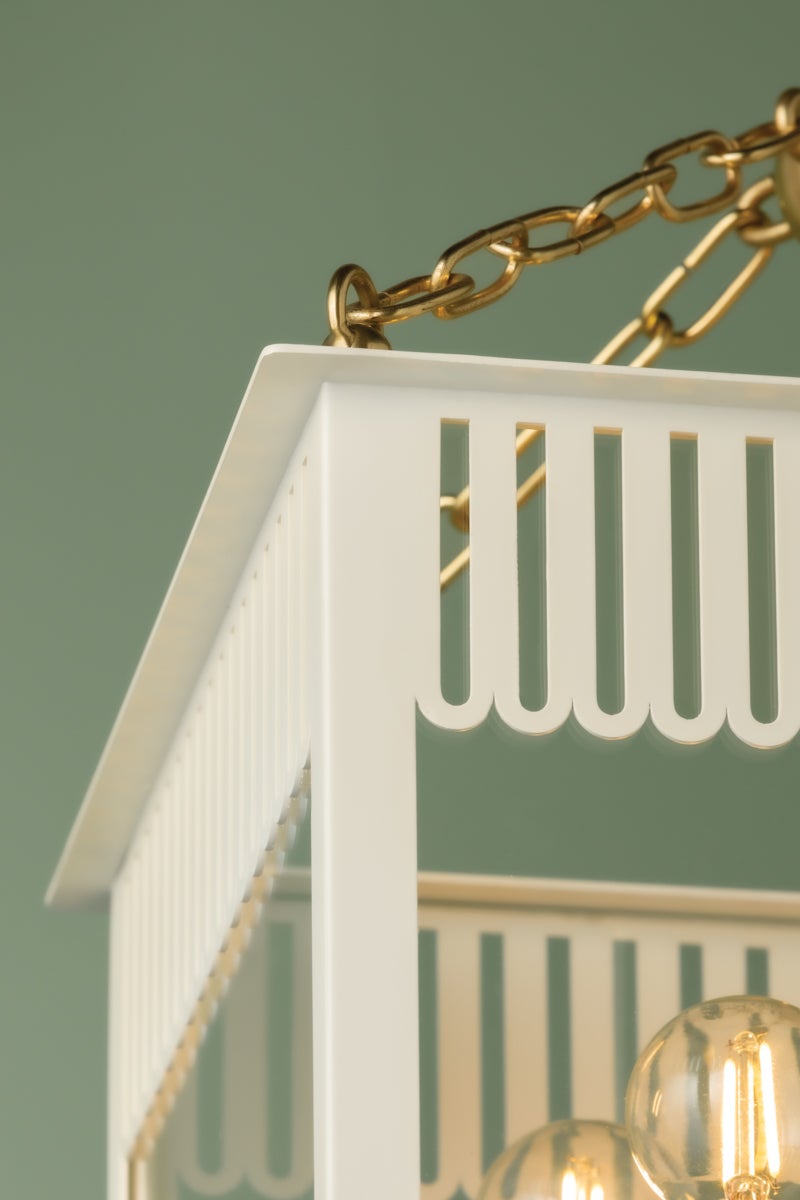 Mitzi Rosalie Lantern — H932704S-AGB/SCR