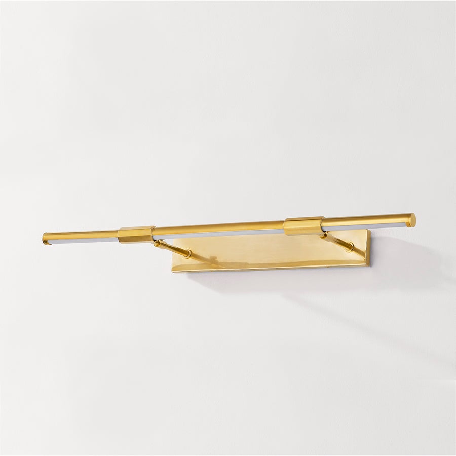 Hudson Valley Lighting MELBOURNE Picture Light — Aged Brass