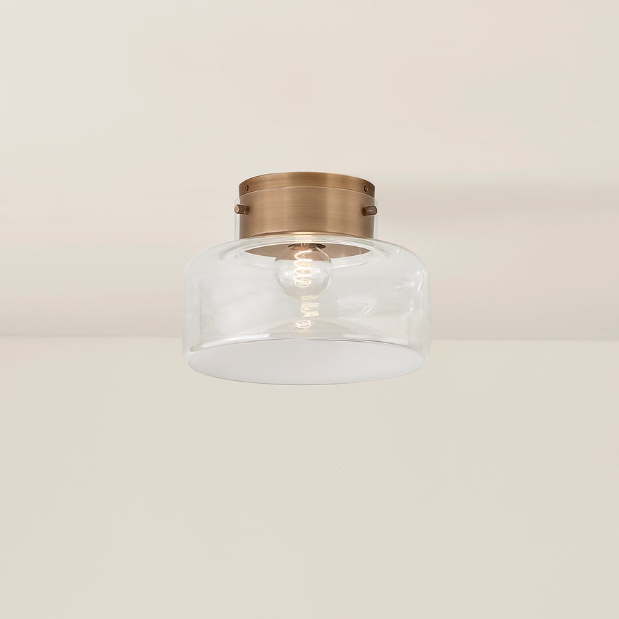 Troy Lighting Bellow Flush Mount — C2113-PBR