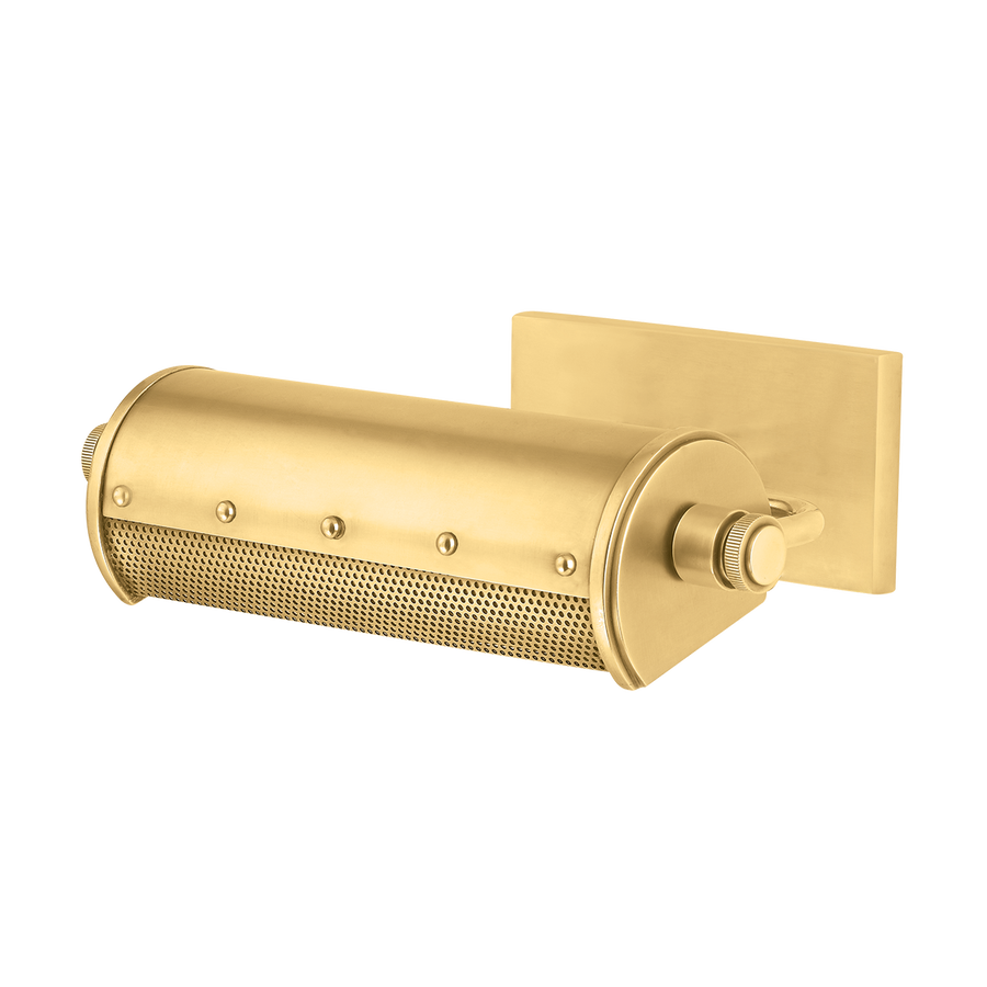 Hudson Valley Lighting Gaines Picture Light — Aged Brass